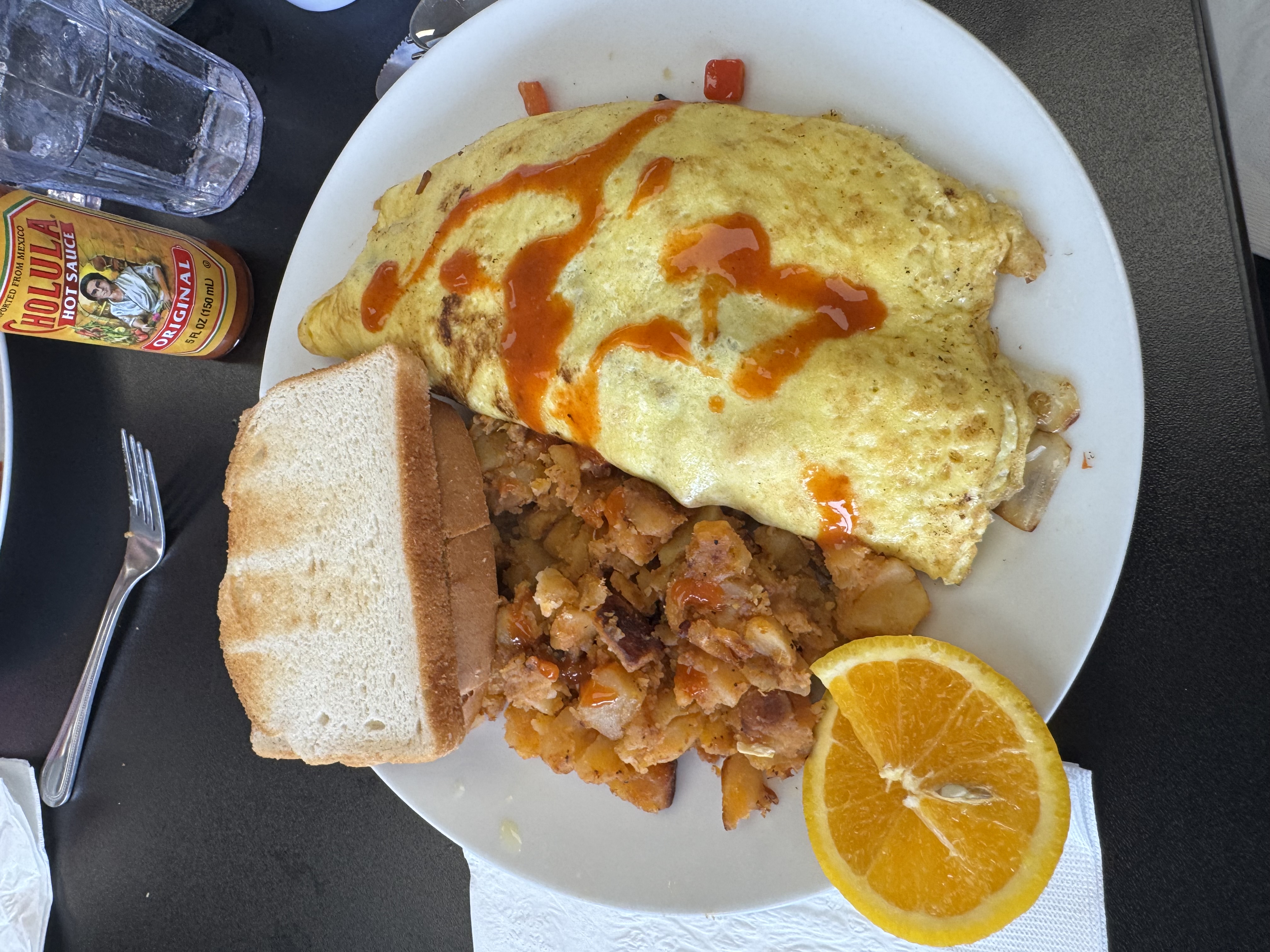 The Butcher Block omelette